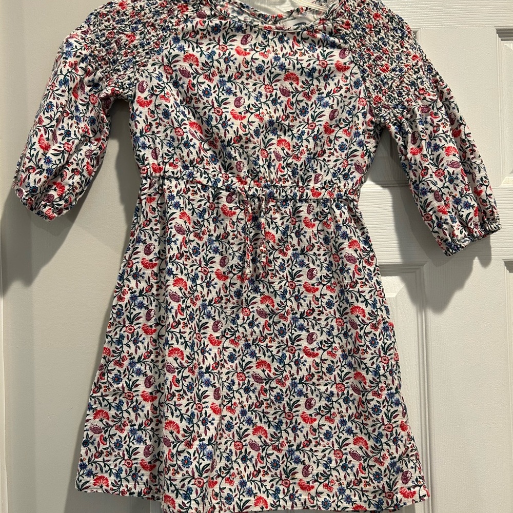 Old Navy Kids Floral Dress - Red, Blue, and White